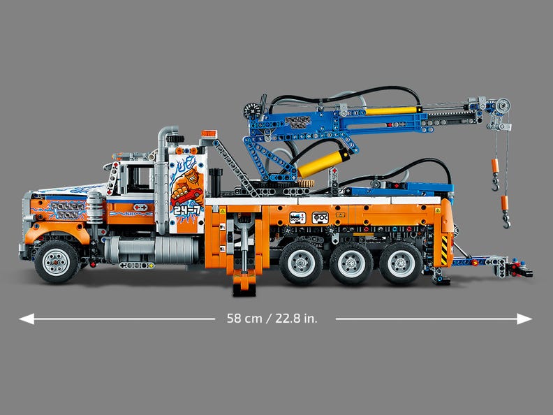 レゴ(leg0) テクニック 大型レッカー車 42128 おもちゃ ブロック