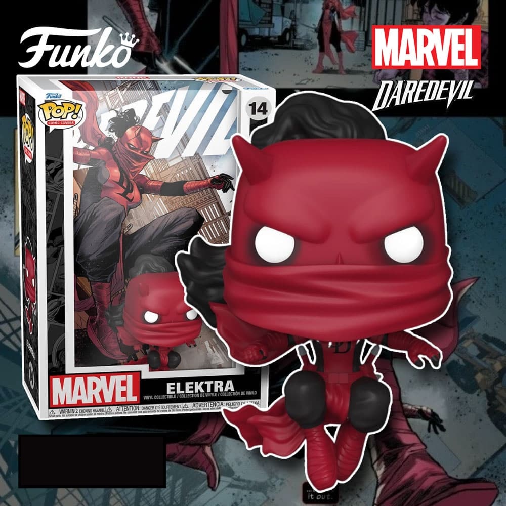 【代引き不可】 Daredevil-Elektra-Funko-Pop- アイドル