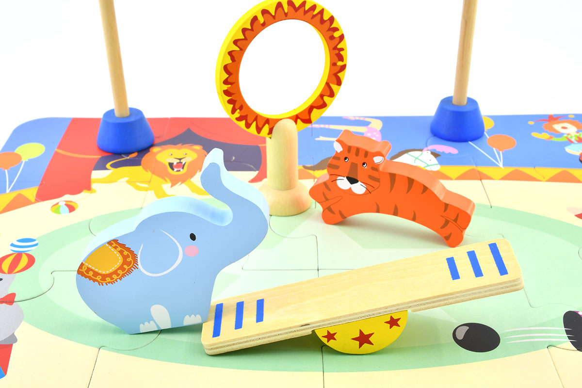 اسباب بازی فقط توی توی | TOY TOY - ست بازی سیرک چوبی پیکاردو اسباب بازی فقط توی توی | TOY TOY - ست بازی سیرک چوبی پیکاردو
