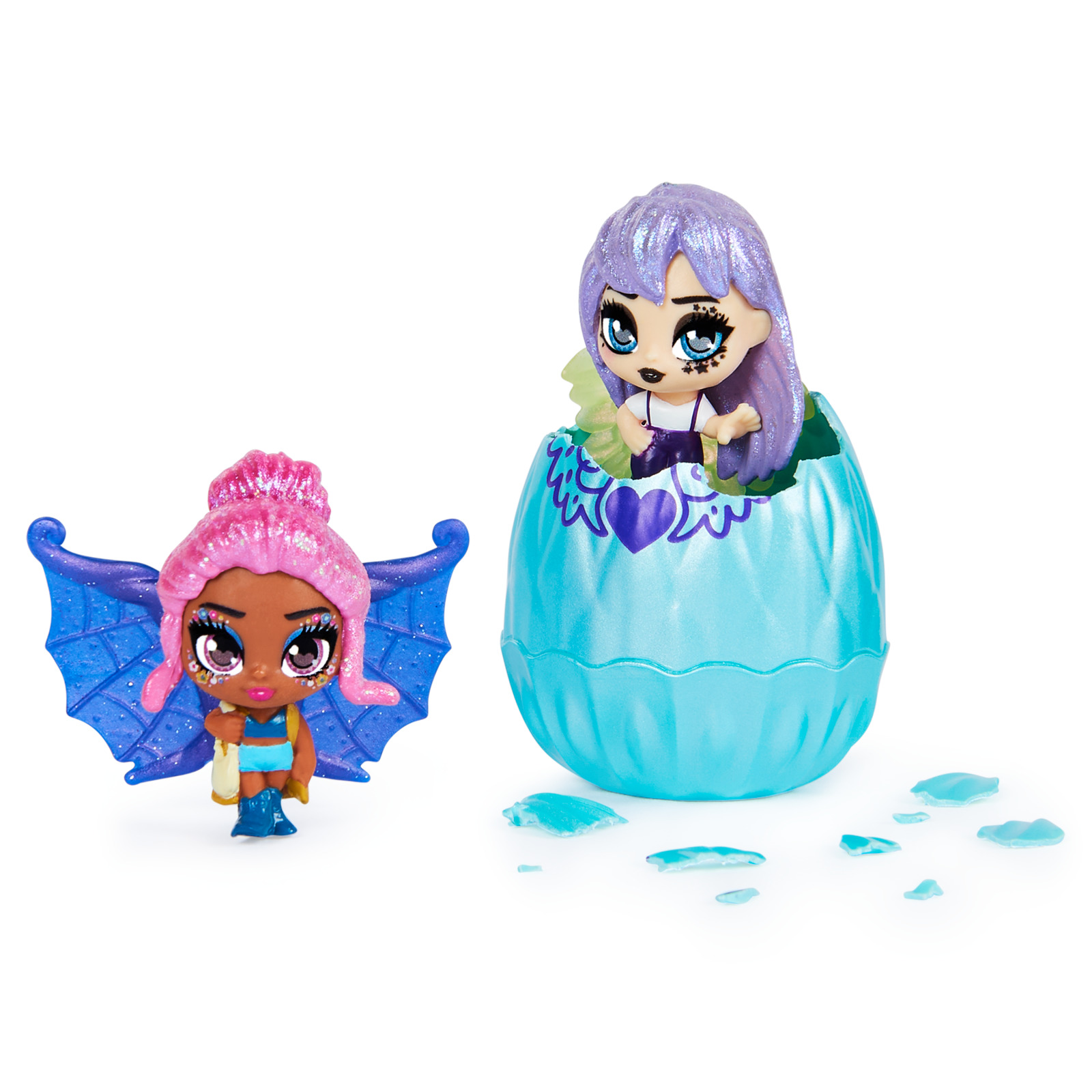 TOY TOY - پک دوتایی عروسک‌ های هچیمال مینی پیکسی سورپرایز Hatchimals Pixies  Mini سری Angel مدل Kawaii - اسباب بازی فقط توی توی