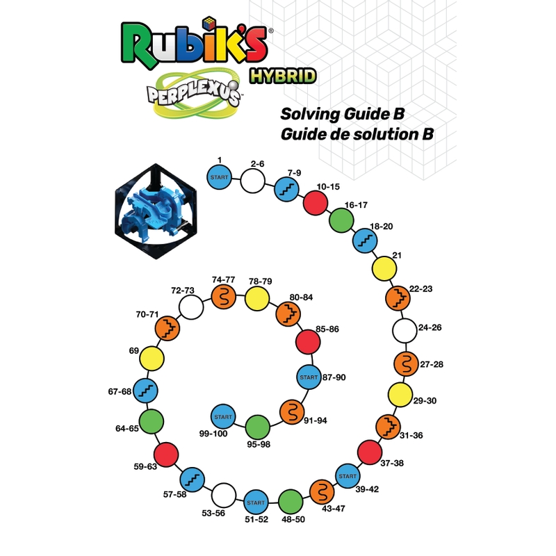 اسباب بازی فقط توی توی | TOY TOY - مکعب روبیک اورجینال ترکیبی Rubik's 2x2  سری Perplexus