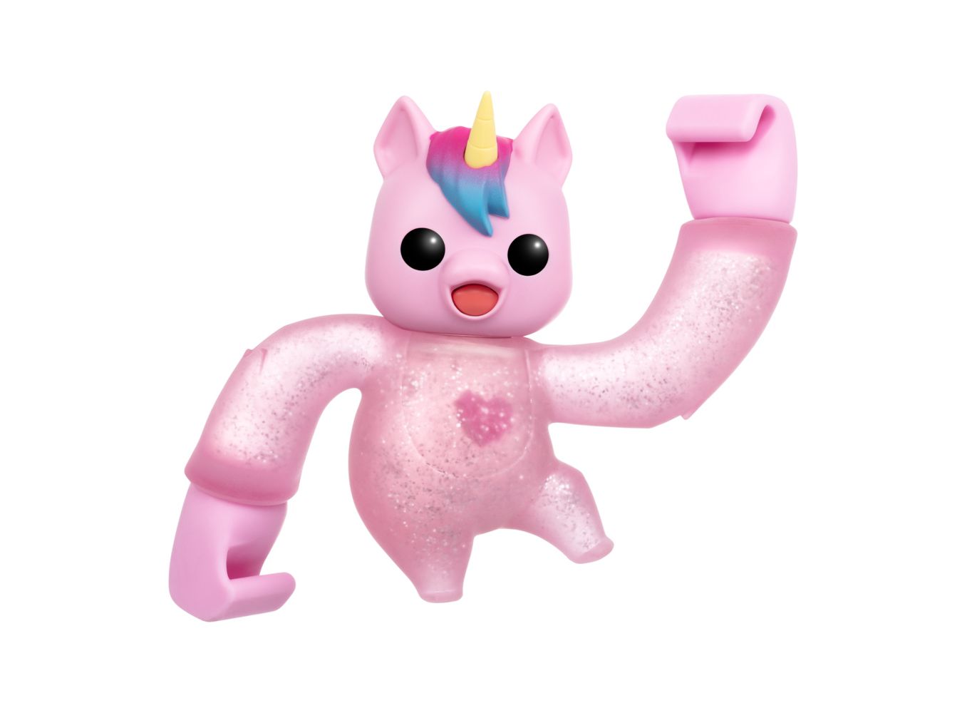 Little Live Pets Hug n' Hang Zoogooz Uoolla Unicorn - Interactive Stretchy Toy with 70+ Sounds, Multicolor, Model 26514