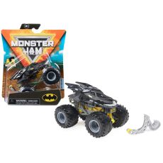 ماشین Monster Jam مدل Batman با مقیاس 1:64 به همراه پایه, image 