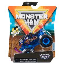 ماشین Monster Jam مدل Digger با مقیاس 1:64 به همراه پایه, image 4