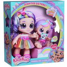 عروسک Kindi Kids به همراه خواهر کوچولو مدل Rainbow Kate, image 6