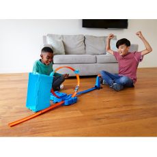 پیست ماشین های Hot Wheels سری Track Builder مدل Multi Loop Box, تنوع: FLK89-Multi Loop Box, image 2