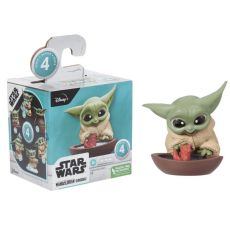 فیگور 5 سانتی بیبی یودا Baby Yoda همراه با کاسه سوپ, image 