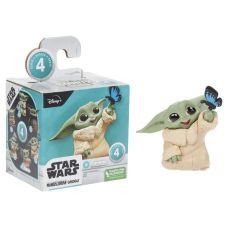 فیگور 5 سانتی بیبی یودا Baby Yoda همراه با پروانه کوچولو, image 