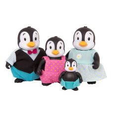 خانواده 4 نفری پنگوئن های Li'l Woodzeez مدل Toddlewaddle Penguins, image 