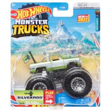 پک تکی ماشین Hot Wheels سری Monster Truck مدل Silverado, image 