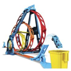 جعبه پیست ماشین های Hot Wheels سری Track Builder مدل Unlimited Triple Loop, image 7