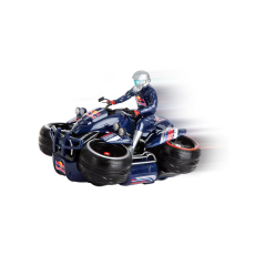 موتور چهار چرخ کنترلی Carrera مدل Amphibious Quadbike Red Bull با مقیاس 1:16, image 6
