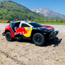 ماشین کنترلی Carrera مدل RC Peugeot 08 DKR 16 Red Bull با مقیاس 1:16, image 5