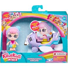 ست عروسکی Rainbow Kate کوچولو به همراه هواپیما Kindi Kids, image 7