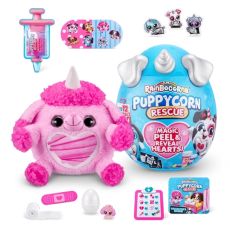 عروسک سورپرایزی رینبوکورنز RainBocoRns سری Puppycorn Rescue با شاخ و گوش های نقره ای, image 4