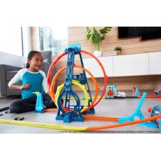 جعبه پیست ماشین های Hot Wheels سری Track Builder مدل Unlimited Triple Loop, image 4