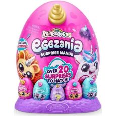 عروسک سورپرایزی رینبوکورنز RainBocoRns سری Eggzania با شاخ طلایی, image 