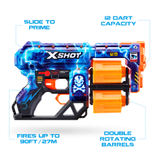 تفنگ دو قلو ایکس شات X-Shot سری Skins مدل Dread, image 6