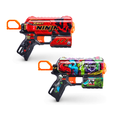 تفنگ دو قلو ایکس شات X-Shot سری Skins مدل Ninja و Graffiti, image 5