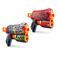 تفنگ دو قلو ایکس شات X-Shot سری Skins مدل Ninja و Graffiti, image 6