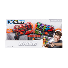 تفنگ دو قلو ایکس شات X-Shot سری Skins مدل Ninja و Graffiti, image 9