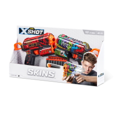 تفنگ دو قلو ایکس شات X-Shot سری Skins مدل Ninja و Graffiti, image 8