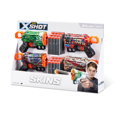 تفنگ چهار قلو ایکس شات X-Shot سری Skins مدل Menace, image 10