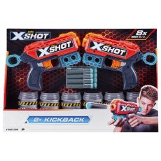 تفنگ دوقلو ایکس شات X-Shot مدل Kickback, image 
