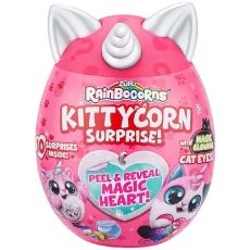 عروسک سورپرایزی رینبوکورنز RainBocoRns سری Kittycorn با شاخ و گوش سفید, تنوع: 9259SQ1-White, image 