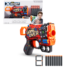 تفنگ ایکس شات X-Shot سری Skins مدل Menace Game Over, image 
