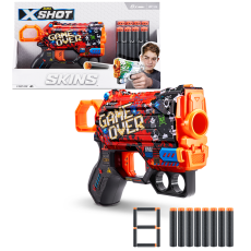 تفنگ ایکس شات X-Shot سری Skins مدل Menace Game Over, تنوع: 36515-Game Over, image 