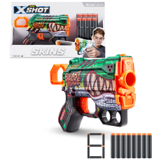 تفنگ ایکس شات X-Shot سری Skins مدل Menace Beast out, تنوع: 36515-Beast out, image 