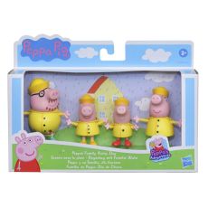 فیگورهای خانواده Peppa Pig با لباس بارانی, image 3