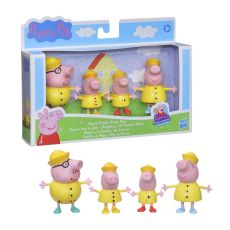 فیگورهای خانواده Peppa Pig با لباس بارانی, image 