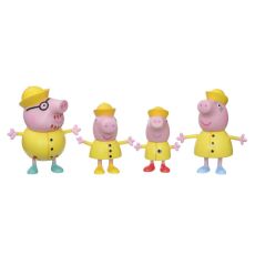 فیگورهای خانواده Peppa Pig با لباس بارانی, image 2