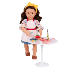 عروسک آشپز 46 سانتی OG مدل Rayna همراه با کتاب, image 4