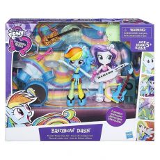 ست عروسک پونی مدل Rainbow Dash (Pony), image 