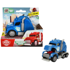 کامیون تبدیل شونده 12 سانتی Dickie Toys مدل آبی, image 