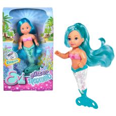 عروسک 12 سانتی Evi Love سری Glitter Mermaid با موهای آبی, تنوع: 105733482-Glitter Mermaid Blue, image 