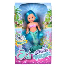 عروسک 12 سانتی Evi Love سری Glitter Mermaid با موهای آبی, تنوع: 105733482-Glitter Mermaid Blue, image 3