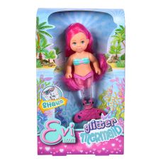 عروسک 12 سانتی Evi Love سری Glitter Mermaid با موهای صورتی, تنوع: 105733482-Glitter Mermaid Pink, image 3
