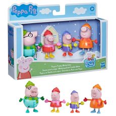 فیگورهای خانواده Peppa Pig با لباس زمستونی, image 