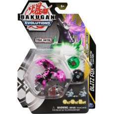 پک 3 تایی باکوگان Bakugan سری Evolutions مدل Blitz Fox, image 