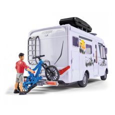 ست کمپ Dickie Toys همراه با ون Hymer و دوچرخه, image 10