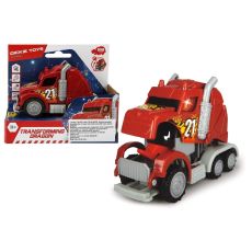 کامیون تبدیل شونده 12 سانتی Dickie Toys مدل قرمز, image 