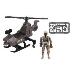 ست بازی هلیکوپتر سربازهای Soldier Force مدل Stealth Mission, image 4