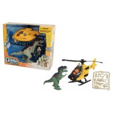 ست بازی شکارچیان دایناسور Dino Valley مدل Dino Catcher Helicopter, image 