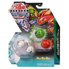 پک 3 تایی Starter باکوگان Bakugan سری Evolutions مدل Gillator Ultra, image 