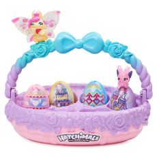 خانواده 6 تایی هچیمال بهاری Hatchimals Spring در سبد, image 