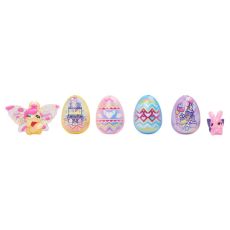 خانواده 6 تایی هچیمال بهاری Hatchimals Spring در سبد, image 6